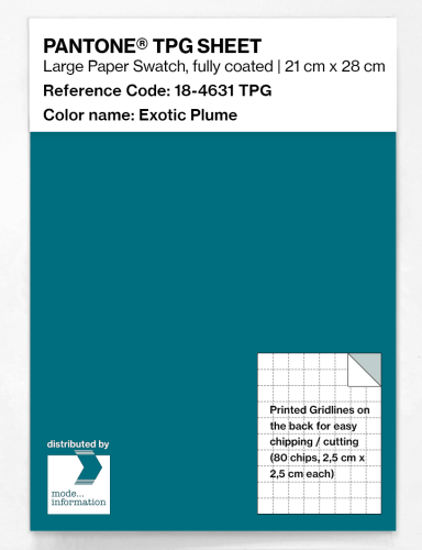 PANTONE® TPG SHEET 18-4631 TPG Exotic Plume