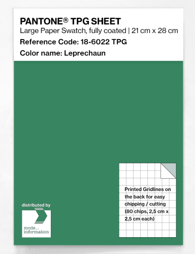 PANTONE® TPG SHEET 18-6022 TPG Leprechaun