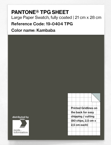 PANTONE® TPG SHEET 19-0404 TPG Kambaba