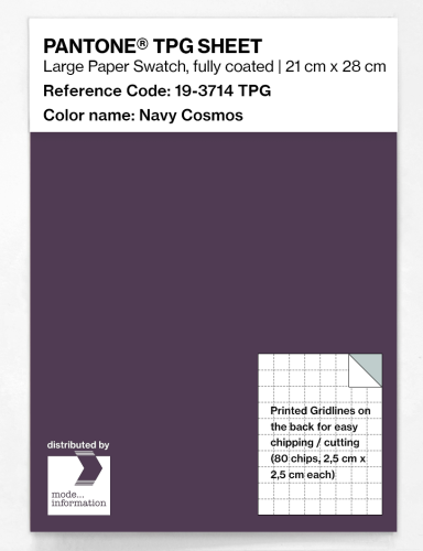 Artikelbild des Artikels “PANTONE® TPG SHEET 19-3714 TPG Navy Cosmos “