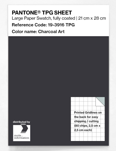 Artikelbild des Artikels “PANTONE® TPG SHEET 19-3916 TPG Charcoal Art “