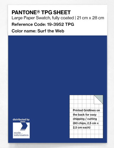 Artikelbild des Artikels “PANTONE® TPG SHEET 19-3952 TPG Surf the Web “