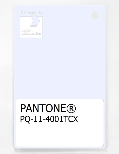 PANTONE® PLASTIC STANDARD CHIP PQ 11-4001 TCX Brilliant White