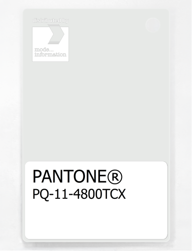 PANTONE® PLASTIC STANDARD CHIP PQ 11-4800 TCX Blanc de Blanc