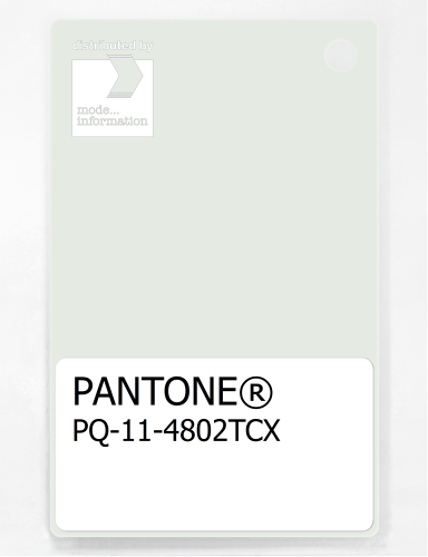 PANTONE® PLASTIC STANDARD CHIP PQ 11-4802 TCX Summer Shower