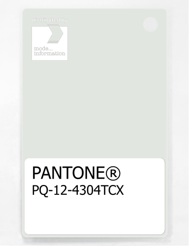 PANTONE® PLASTIC STANDARD CHIP PQ 12-4304 TCX Bluewash