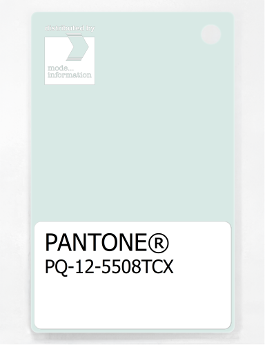 PANTONE® PLASTIC STANDARD CHIP PQ 12-5508 TCX Hushed Green