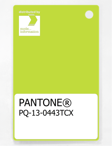 Artikelbild des Artikels “PANTONE® PLASTIC STANDARD CHIP PQ 13-0443 TCX Love Bird “