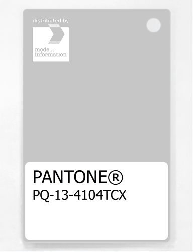 PANTONE® PLASTIC STANDARD CHIP PQ 13-4104 TCX Antarctica