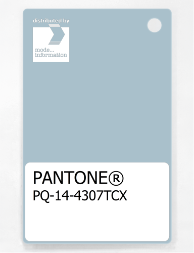 Artikelbild des Artikels “PANTONE® PLASTIC STANDARD CHIP PQ 14-4307 TCX Winter Sky “