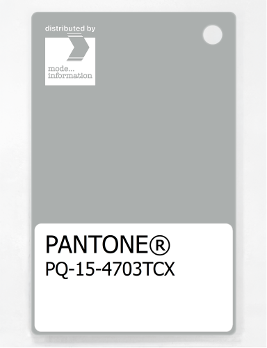 Artikelbild des Artikels “PANTONE® PLASTIC STANDARD CHIP PQ 15-4703 TCX Mirage Gray “