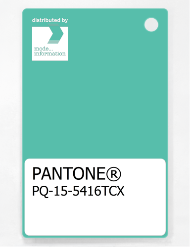 Artikelbild des Artikels “PANTONE® PLASTIC STANDARD CHIP PQ 15-5416 TCX Florida Keys “