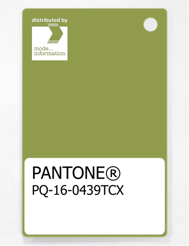 Artikelbild des Artikels “PANTONE® PLASTIC STANDARD CHIP PQ 16-0439 TCX Spinach Green “