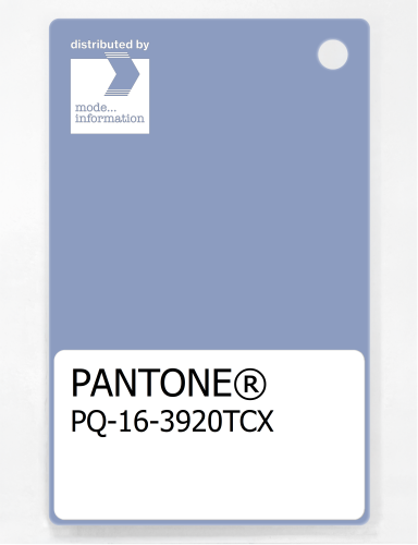 PANTONE® PLASTIC STANDARD CHIP PQ 16-3920 TCX Lavender Lustre