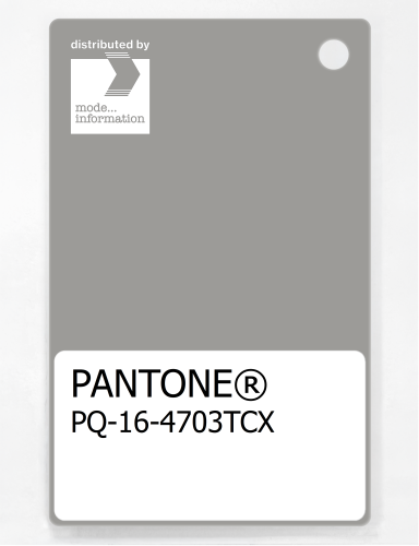 Artikelbild des Artikels “PANTONE® PLASTIC STANDARD CHIP PQ 16-4703 TCX Ghost Gray “