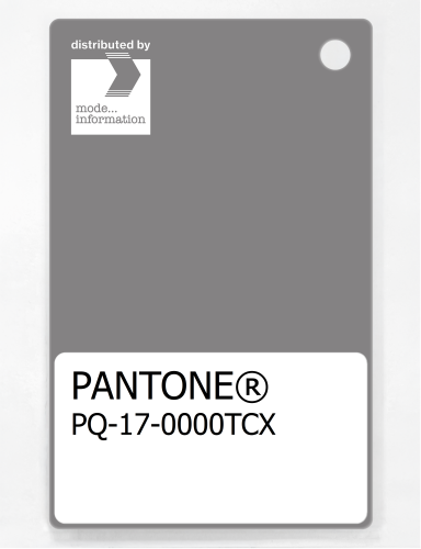 Artikelbild des Artikels “PANTONE® PLASTIC STANDARD CHIP PQ 17-0000 TCX Frost Gray “