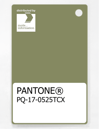 Artikelbild des Artikels “PANTONE® PLASTIC STANDARD CHIP PQ 17-0525 TCX Mosstone “