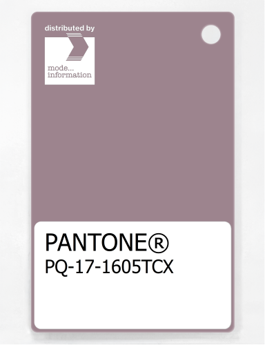 PANTONE® PLASTIC STANDARD CHIP PQ 17-1605 TCX Elderberry