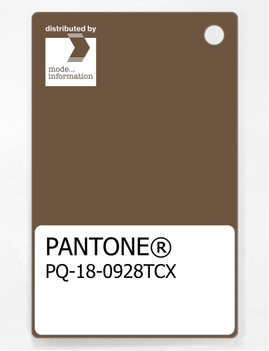 Artikelbild des Artikels “PANTONE® PLASTIC STANDARD CHIP PQ 18-0928 TCX Sepia “