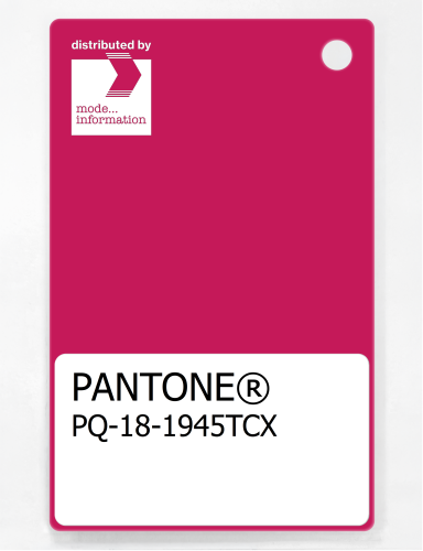 Artikelbild des Artikels “PANTONE® PLASTIC STANDARD CHIP PQ 18-1945 TCX Bright Rose “