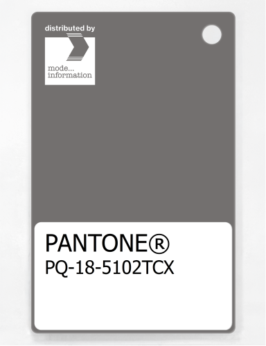 Artikelbild des Artikels “PANTONE® PLASTIC STANDARD CHIP PQ 18-5102 TCX Brushed Nickel “