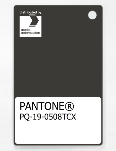PANTONE® PLASTIC STANDARD CHIP PQ 19-0508 TCX Peat