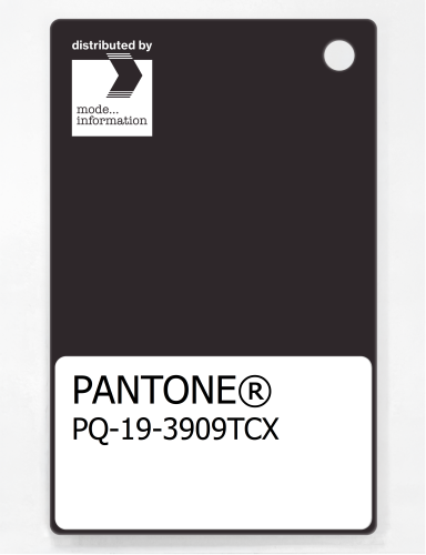 Artikelbild des Artikels “PANTONE® PLASTIC STANDARD CHIP PQ 19-3909 TCX Black Bean “