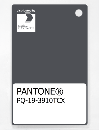 Artikelbild des Artikels “PANTONE® PLASTIC STANDARD CHIP PQ 19-3910 TCX Iron Gate “