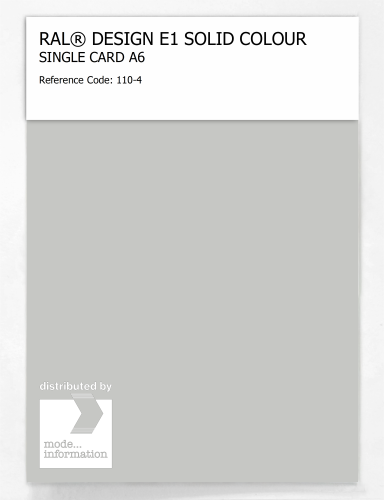 Artikelbild des Artikels “RAL® EFFECT E1 SINGLE CARD 100 SERIES 110-4 “