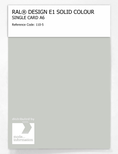 Artikelbild des Artikels “RAL® EFFECT E1 SINGLE CARD 100 SERIES 110-5 “