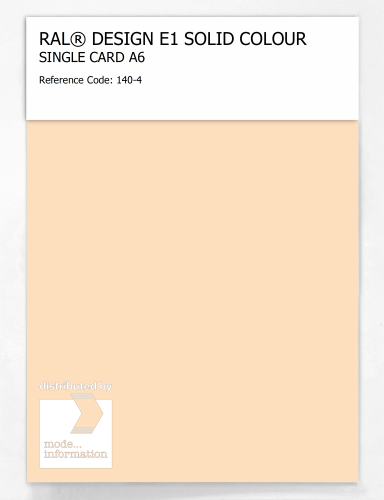 Artikelbild des Artikels “RAL® EFFECT E1 SINGLE CARD 100 SERIES 140-4 “