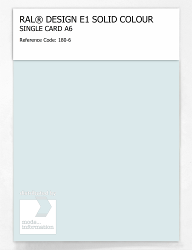 Artikelbild des Artikels “RAL® EFFECT E1 SINGLE CARD 100 SERIES 180-6 “