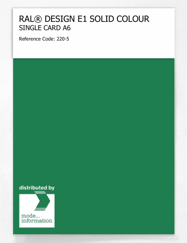 Artikelbild des Artikels “RAL® EFFECT E1 SINGLE CARD 200 SERIES 220-5 “