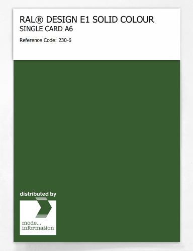 Artikelbild des Artikels “RAL® EFFECT E1 SINGLE CARD 200 SERIES 230-6 “