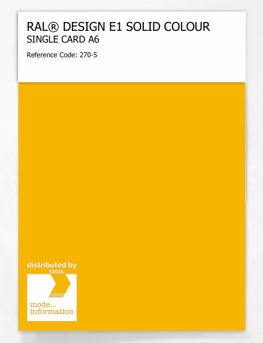 Artikelbild des Artikels “RAL® EFFECT E1 SINGLE CARD 200 SERIES 270-5 “