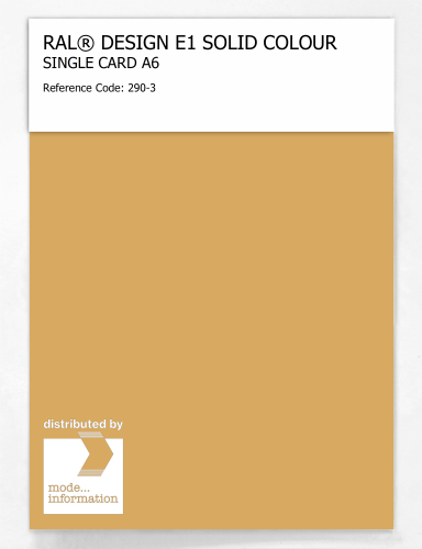 Artikelbild des Artikels “RAL® EFFECT E1 SINGLE CARD 200 SERIES 290-3 “