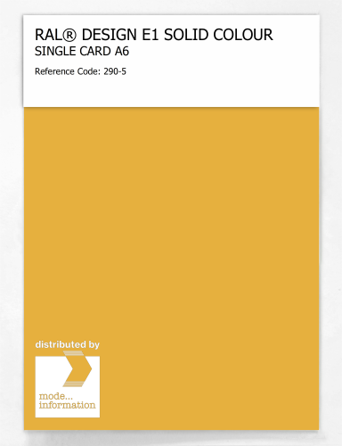 Artikelbild des Artikels “RAL® EFFECT E1 SINGLE CARD 200 SERIES 290-5 “