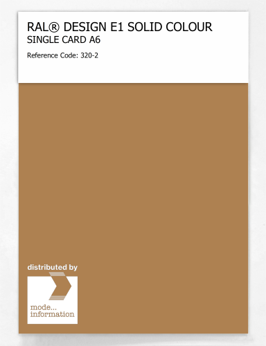 Artikelbild des Artikels “RAL® EFFECT E1 SINGLE CARD 300 SERIES 320-2 “