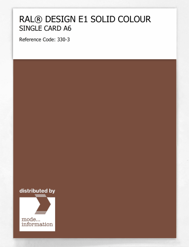 Artikelbild des Artikels “RAL® EFFECT E1 SINGLE CARD 300 SERIES 330-3 “