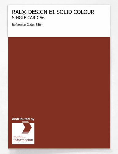 Artikelbild des Artikels “RAL® EFFECT E1 SINGLE CARD 300 SERIES 350-4 “
