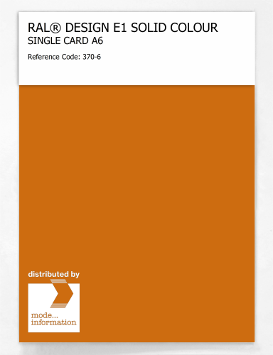 Artikelbild des Artikels “RAL® EFFECT E1 SINGLE CARD 300 SERIES 370-6 “