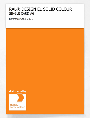 Artikelbild des Artikels “RAL® EFFECT E1 SINGLE CARD 300 SERIES 380-3 “
