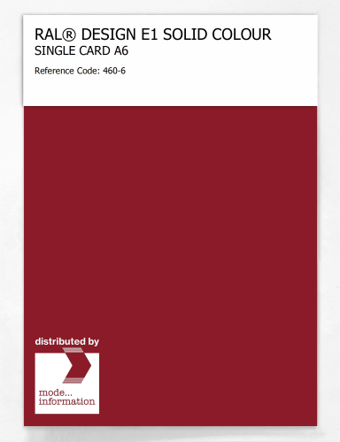 Artikelbild des Artikels “RAL® EFFECT E1 SINGLE CARD 400 SERIES 460-6 “