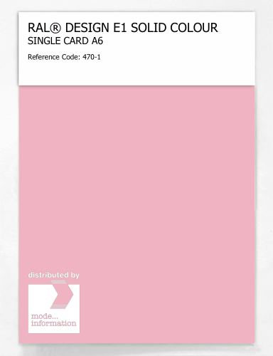 Artikelbild des Artikels “RAL® EFFECT E1 SINGLE CARD 400 SERIES 470-1 “