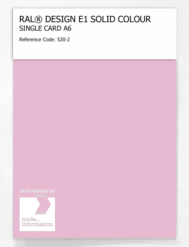 Artikelbild des Artikels “RAL® EFFECT E1 SINGLE CARD 500 SERIES 520-2 “