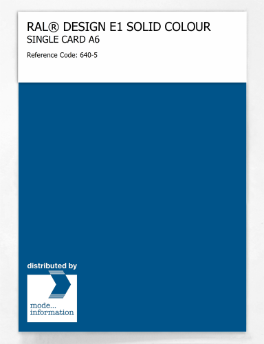 Artikelbild des Artikels “RAL® EFFECT E1 SINGLE CARD 600 SERIES 640-5 “