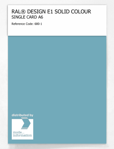 Artikelbild des Artikels “RAL® EFFECT E1 SINGLE CARD 600 SERIES 680-1 “