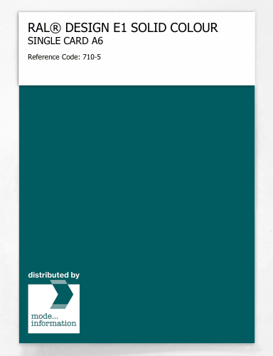 Artikelbild des Artikels “RAL® EFFECT E1 SINGLE CARD 700 SERIES 710-5 “