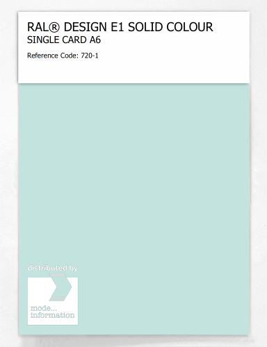 Artikelbild des Artikels “RAL® EFFECT E1 SINGLE CARD 700 SERIES 720-1 “