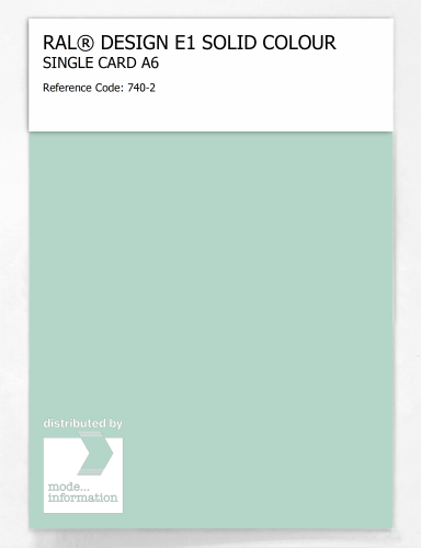 Artikelbild des Artikels “RAL® EFFECT E1 SINGLE CARD 700 SERIES 740-2 “